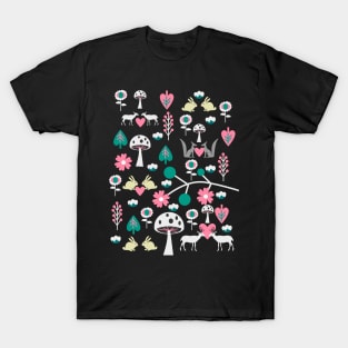 Romantic little animals T-Shirt